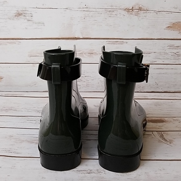 🚫SOLD Melissa + Jason Wu Rubber Ankle Boots - Picture 6 of 8